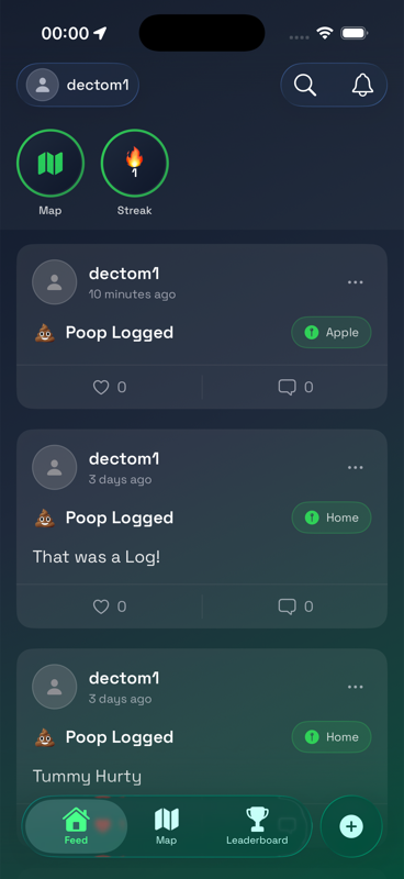 LogBuddy Profile View